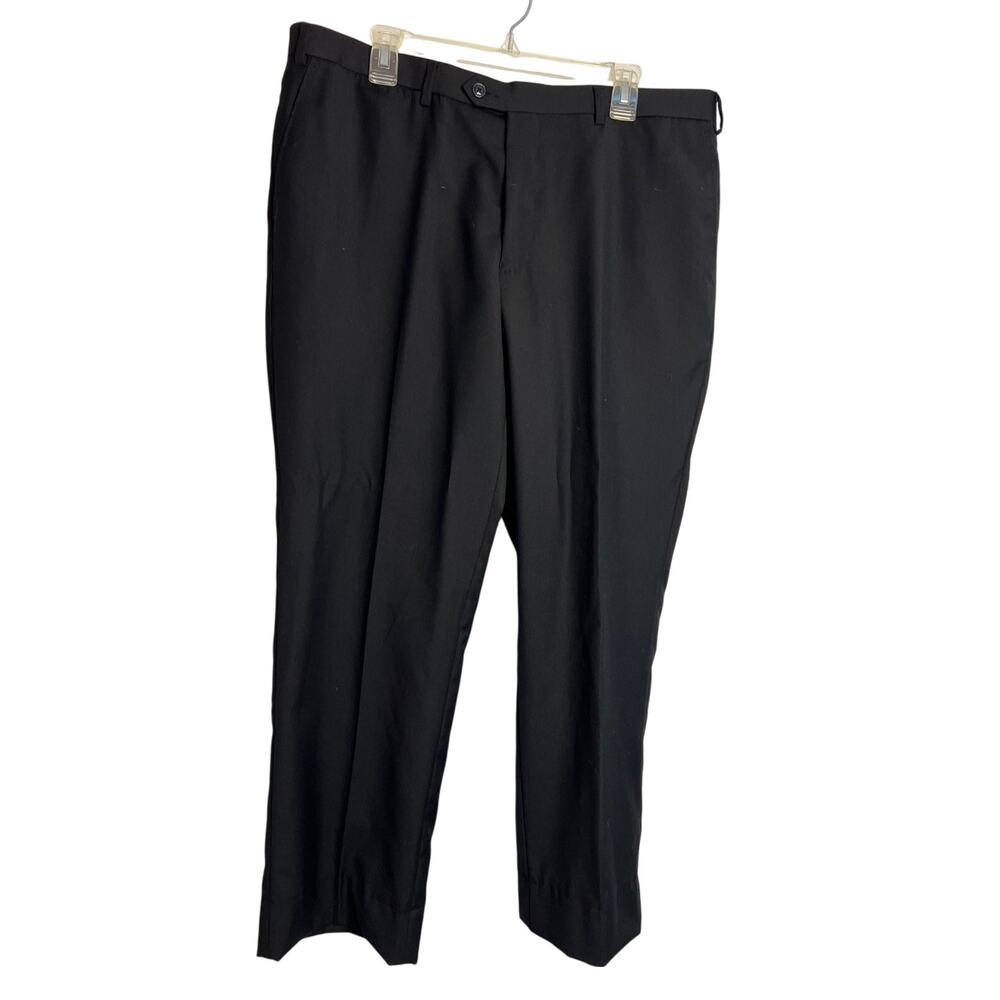Gino Valentino Dress Pants Men Size 40 Black